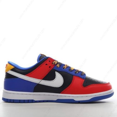 Billige Sko Nike Dunk Low ‘Hvid Rød Blå’ DR6190-100