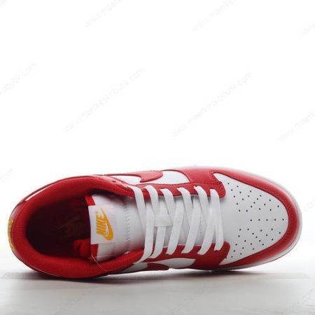 Billige Sko Nike Dunk Low ‘Hvid Rød Gul’ DD1391-602