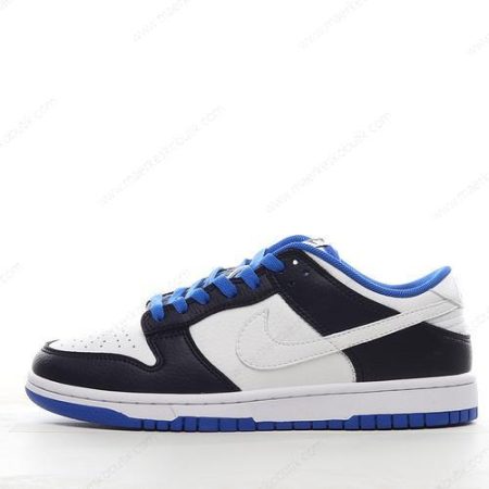 Billige Sko Nike Dunk Low ‘Hvid Sort Navy’ FD9064-110