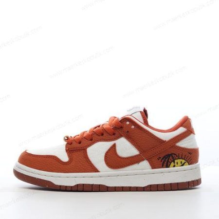 Billige Sko Nike Dunk Low LX ‘Orange Hvid’ DZ2710-101