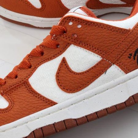 Billige Sko Nike Dunk Low LX ‘Orange Hvid’ DZ2710-101