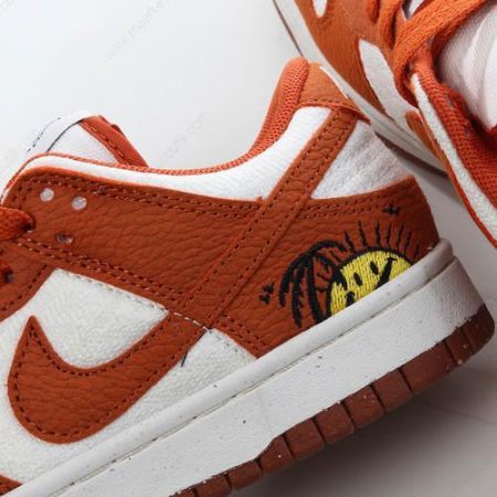 Billige Sko Nike Dunk Low LX ‘Orange Hvid’ DZ2710-101