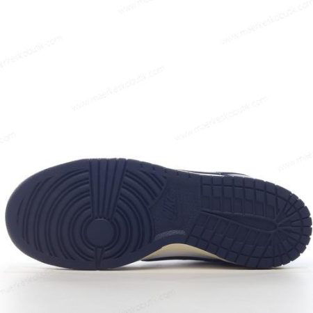 Billige Sko Nike Dunk Low PRM ‘Hvid Navy’ FN7197-100