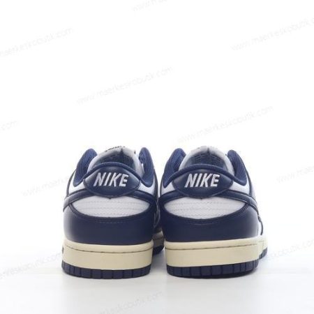 Billige Sko Nike Dunk Low PRM ‘Hvid Navy’ FN7197-100