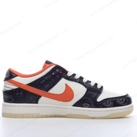 Billige Sko Nike Dunk Low PRM ‘Sort Orange Hvid’ DD3357-100