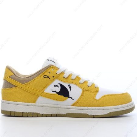 Billige Sko Nike Dunk Low Retro ‘Gul Hvid’ DV1681-100