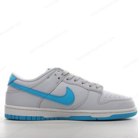 Billige Sko Nike Dunk Low Retro ‘Hvid Grå Blå’ DV0831-001