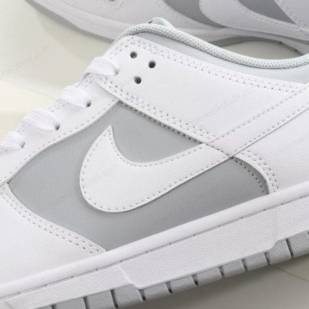 Billige Sko Nike Dunk Low Retro ‘Hvid Grå’ DJ6188-003