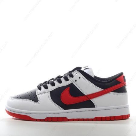 Billige Sko Nike Dunk Low Retro ‘Hvid Rød Sort’ FD9762-061