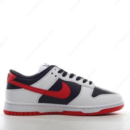 Billige Sko Nike Dunk Low Retro ‘Hvid Rød Sort’ FD9762-061