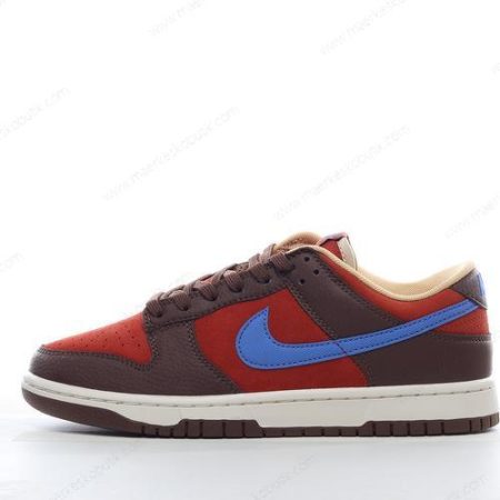 Billige Sko Nike Dunk Low Retro PRM ‘Brun Blå Rød’ DR9704-200