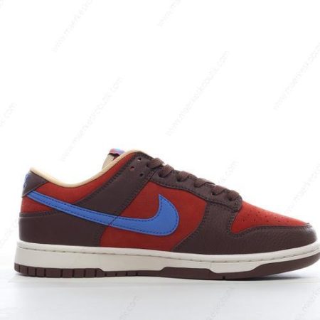 Billige Sko Nike Dunk Low Retro PRM ‘Brun Blå Rød’ DR9704-200