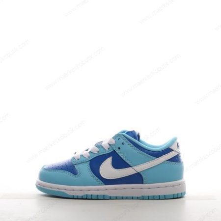 Billige Sko Nike Dunk Low SB GS Kids ‘Blå Hvid’