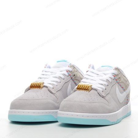 Billige Sko Nike Dunk Low SE ‘Grå Hvid Grøn’ DH7614-500