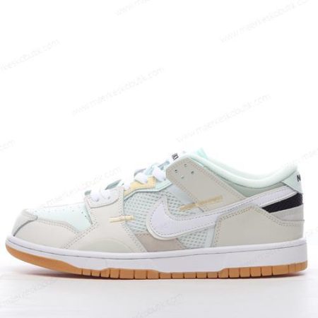 Billige Sko Nike Dunk Low Scrap ‘Hvid’ DB0500-100