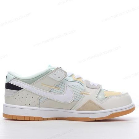 Billige Sko Nike Dunk Low Scrap ‘Hvid’ DB0500-100