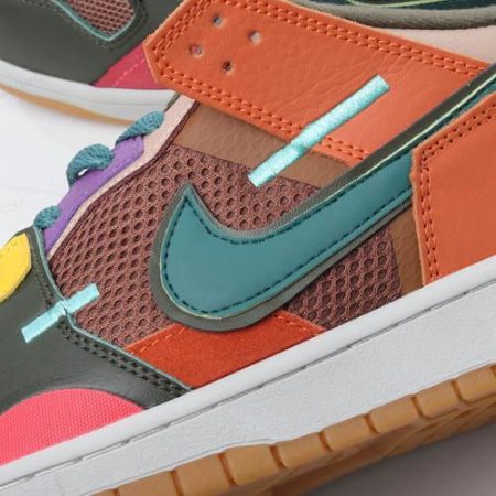 Billige Sko Nike Dunk Low Scrap ‘Orange Brun’ DB0500-200