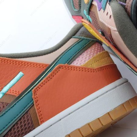 Billige Sko Nike Dunk Low Scrap ‘Orange Brun’ DB0500-200