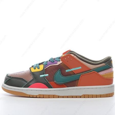 Billige Sko Nike Dunk Low Scrap ‘Orange Brun’ DB0500-200