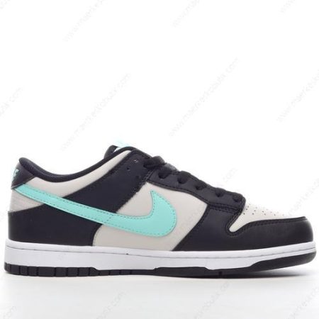 Billige Sko Nike Dunk Low ‘Sort Grå Hvid Grøn’ CW1590-003