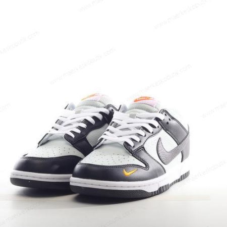 Billige Sko Nike Dunk Low ‘Sort Hvid Orange’ FN7808-001