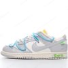 Billige Sko Nike Dunk Low x Off-White ‘Grå Blå’ DM1602-115