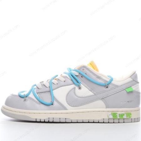 Billige Sko Nike Dunk Low x Off-White ‘Grå Blå’ DM1602-115