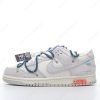 Billige Sko Nike Dunk Low x Off-White ‘Grå Hvid’ DJ0950-111