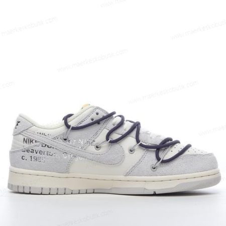 Billige Sko Nike Dunk Low x Off-White ‘Grå Hvid’ DJ0950-115