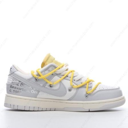 Billige Sko Nike Dunk Low x Off-White ‘Grå Hvid’ DM1602-103