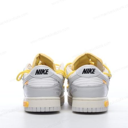 Billige Sko Nike Dunk Low x Off-White ‘Grå Hvid’ DM1602-103