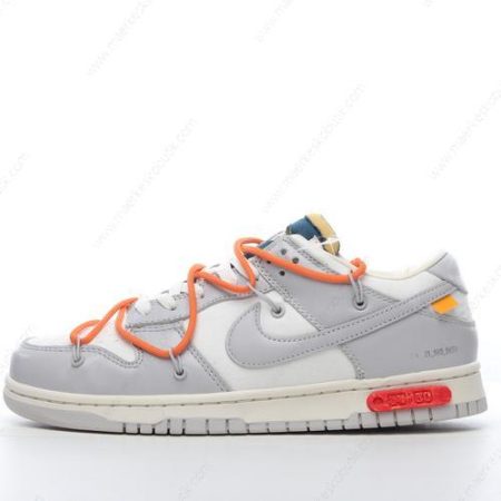 Billige Sko Nike Dunk Low x Off-White ‘Grå Hvid’ DM1602-104