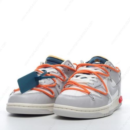 Billige Sko Nike Dunk Low x Off-White ‘Grå Hvid’ DM1602-104