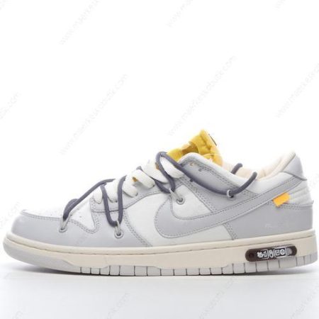 Billige Sko Nike Dunk Low x Off-White ‘Grå Hvid’ DM1602-105