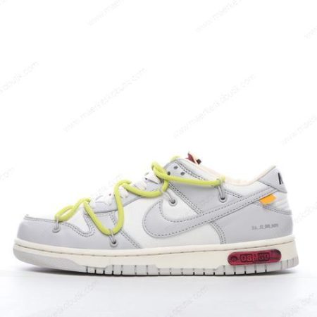 Billige Sko Nike Dunk Low x Off-White ‘Grå Hvid’ DM1602-106