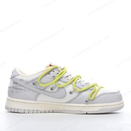 Billige Sko Nike Dunk Low x Off-White ‘Grå Hvid’ DM1602-106