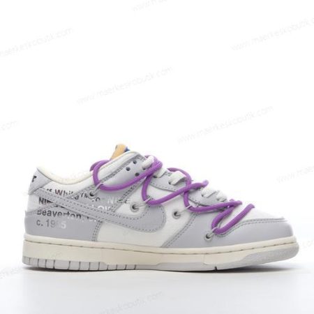 Billige Sko Nike Dunk Low x Off-White ‘Grå Hvid’ DM1602-107