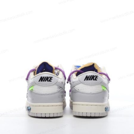 Billige Sko Nike Dunk Low x Off-White ‘Grå Hvid’ DM1602-107