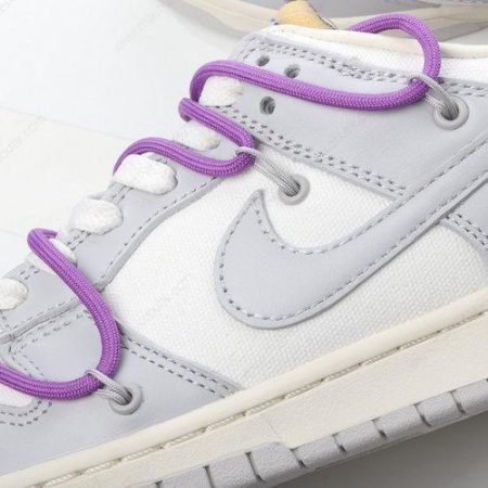 Billige Sko Nike Dunk Low x Off-White ‘Grå Hvid’ DM1602-107