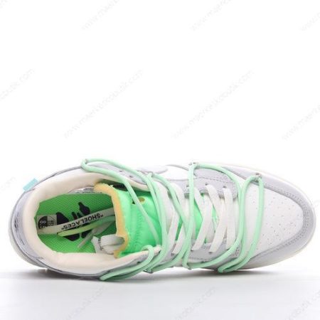 Billige Sko Nike Dunk Low x Off-White ‘Grå Hvid’ DM1602-108