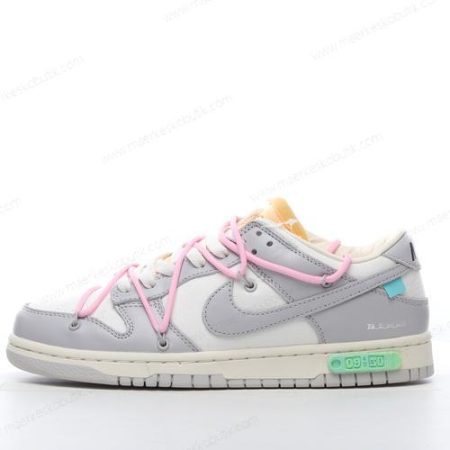 Billige Sko Nike Dunk Low x Off-White ‘Grå Hvid’ DM1602-109