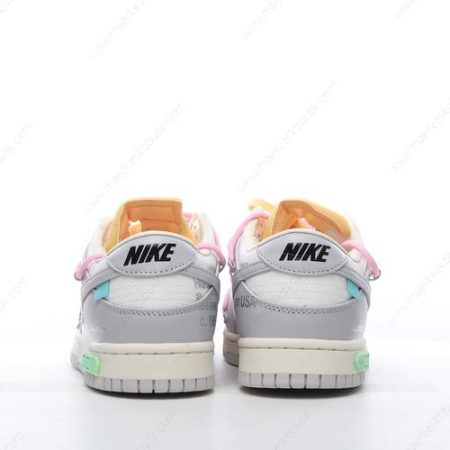 Billige Sko Nike Dunk Low x Off-White ‘Grå Hvid’ DM1602-109