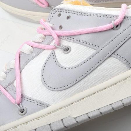 Billige Sko Nike Dunk Low x Off-White ‘Grå Hvid’ DM1602-109