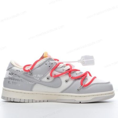 Billige Sko Nike Dunk Low x Off-White ‘Grå Hvid’ DM1602-110