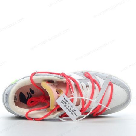 Billige Sko Nike Dunk Low x Off-White ‘Grå Hvid’ DM1602-110