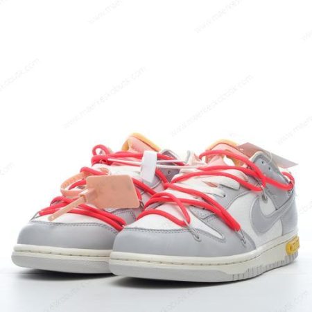 Billige Sko Nike Dunk Low x Off-White ‘Grå Hvid’ DM1602-110