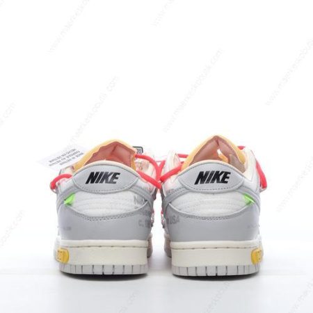 Billige Sko Nike Dunk Low x Off-White ‘Grå Hvid’ DM1602-110