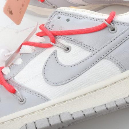 Billige Sko Nike Dunk Low x Off-White ‘Grå Hvid’ DM1602-110