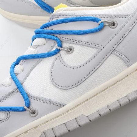 Billige Sko Nike Dunk Low x Off-White ‘Grå Hvid’ DM1602-112