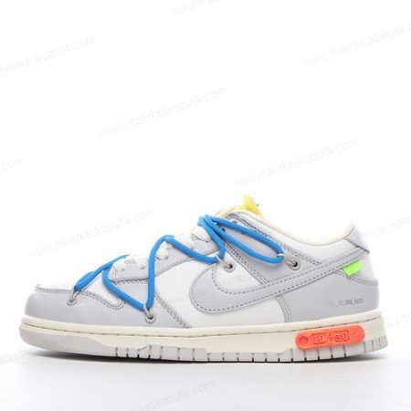 Billige Sko Nike Dunk Low x Off-White ‘Grå Hvid’ DM1602-112